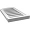 Ekena Millwork Arch Top Surface Mount PVC Gable Vent w/ 2"W x 2"P Brickmould Sill Frame, 14"W x 22"H GVPAR14X2203SN - alternate 2